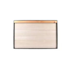 Scrivania a parete a scomparsa con lavagna, 91 x 61 cm – Nera