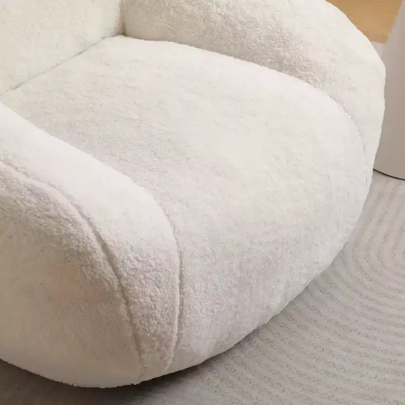 Poltrona sacco gigante con braccioli per adulti