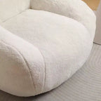 Poltrona sacco gigante con braccioli per adulti