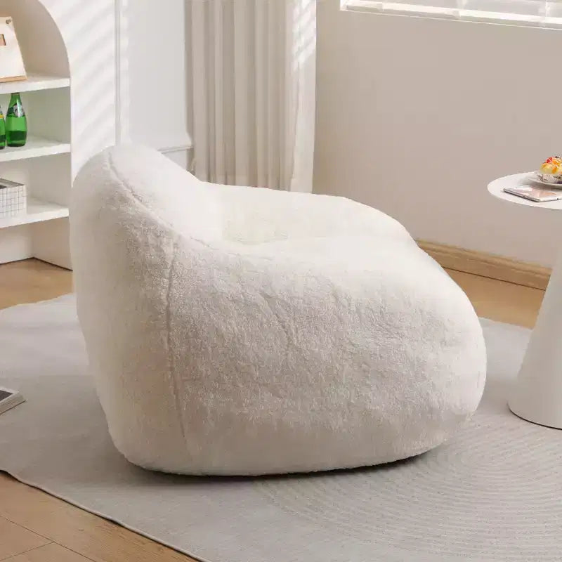 Poltrona sacco gigante con braccioli per adulti