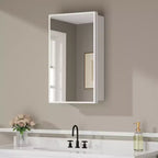 Pensile a specchio per bagno da incasso o da esterno