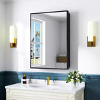 Pensile a specchio per bagno da incasso o da esterno
