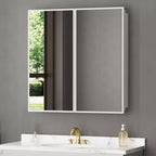 Pensile a specchio per bagno da incasso o da esterno