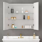Pensile a specchio per bagno da incasso o da esterno