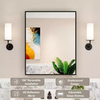 Pensile a specchio per bagno da incasso o da esterno