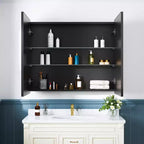 Pensile a specchio per bagno da incasso o da esterno