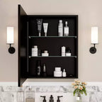 Pensile a specchio per bagno da incasso o da esterno
