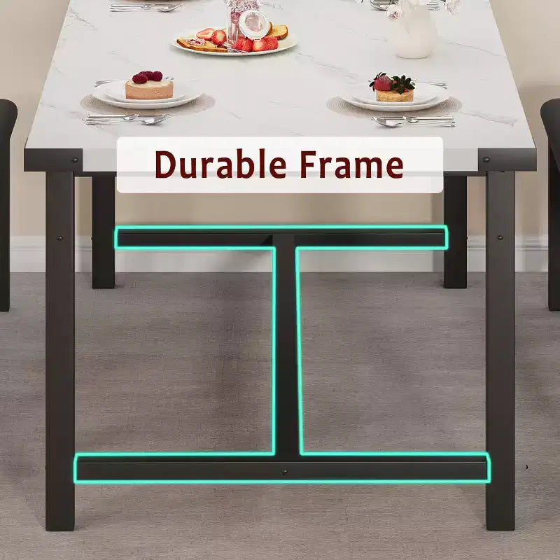 Set Tavolo da Pranzo Allungabile con 2 Panche, Posti 4–6, Stile Industriale