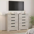 Cassettiera a 5 cassetti con struttura in legno per camera da letto, corridoio e soggiorno