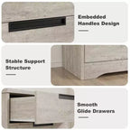 Cassettiera a 5 cassetti con struttura in legno per camera da letto, corridoio e soggiorno