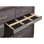Cassettiera in melaminico a 9 cassetti colore Grigio