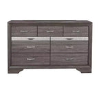 Cassettiera in melaminico a 9 cassetti colore Grigio
