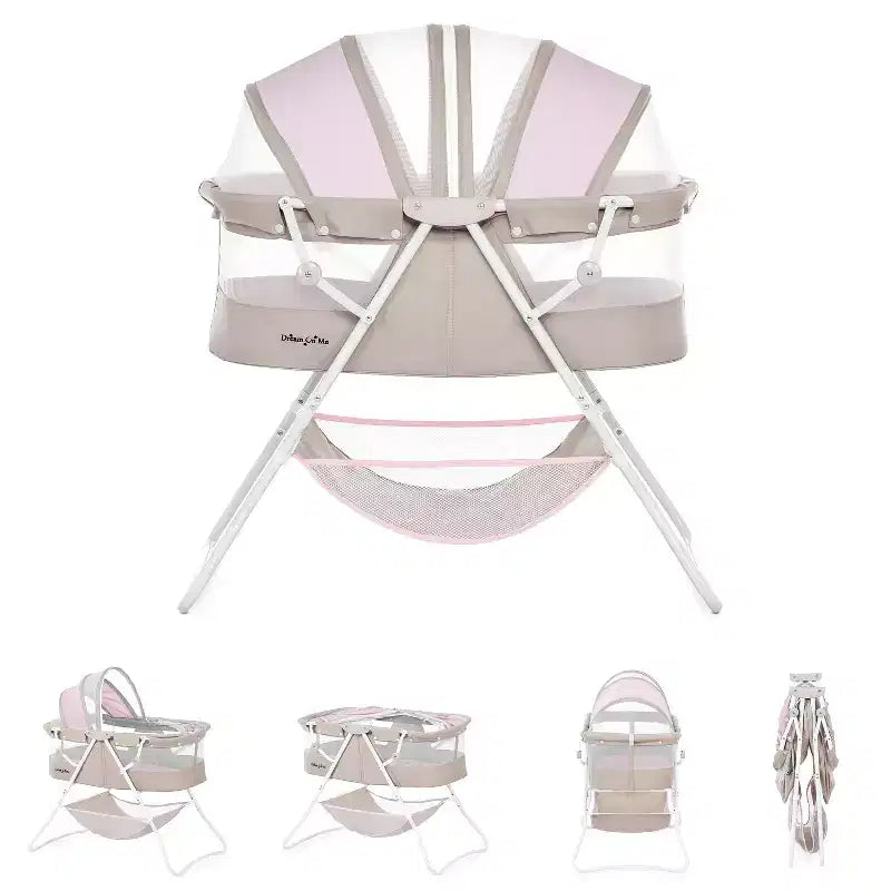 Culla Karley con baldacchino e altezza regolabile