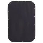 Specchio decorativo rettangolare da parete – Cornice in ferro dorato anticato, vetro smussato, 51,4 cm di larghezza