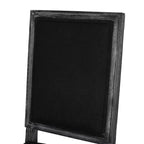 Set di 2 sedie da pranzo imbottite in legno stile country francese
