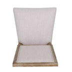 Set di 2 sedie da pranzo imbottite in legno stile country francese